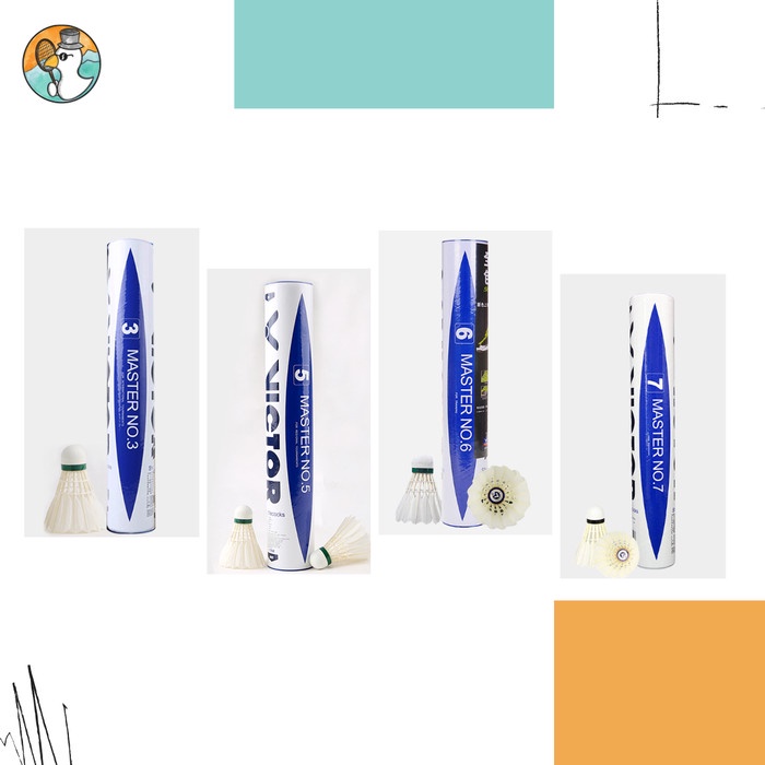 Shuttlecock Badminton Victor Master Series