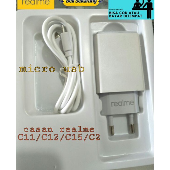 ★★★ GeN Charger Realme Original C2,C3,5/5i/5pro/C11/C12/C15/ Casan Realme Micro USB Charger realme C