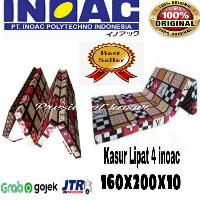 Kasur lipat inoac ukuran 160x200x10