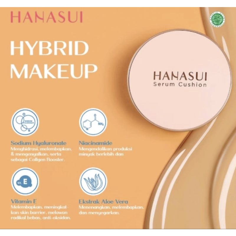 Hanasui serum cushion bedak Hanasui