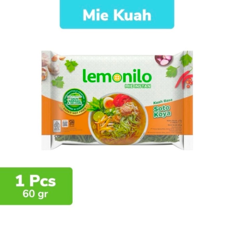 

LEMONILO MIE INSTAN RASA SOTO KOYA 60 GR