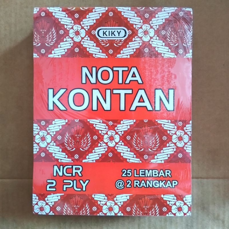 

Buku nota kiky NCR 2play 1pack isi 10buku