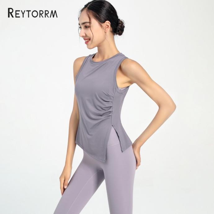 Reytorrm Tank Top Wanita Kaos Olahrag Wanita Olahraga  Yoga Tank Top