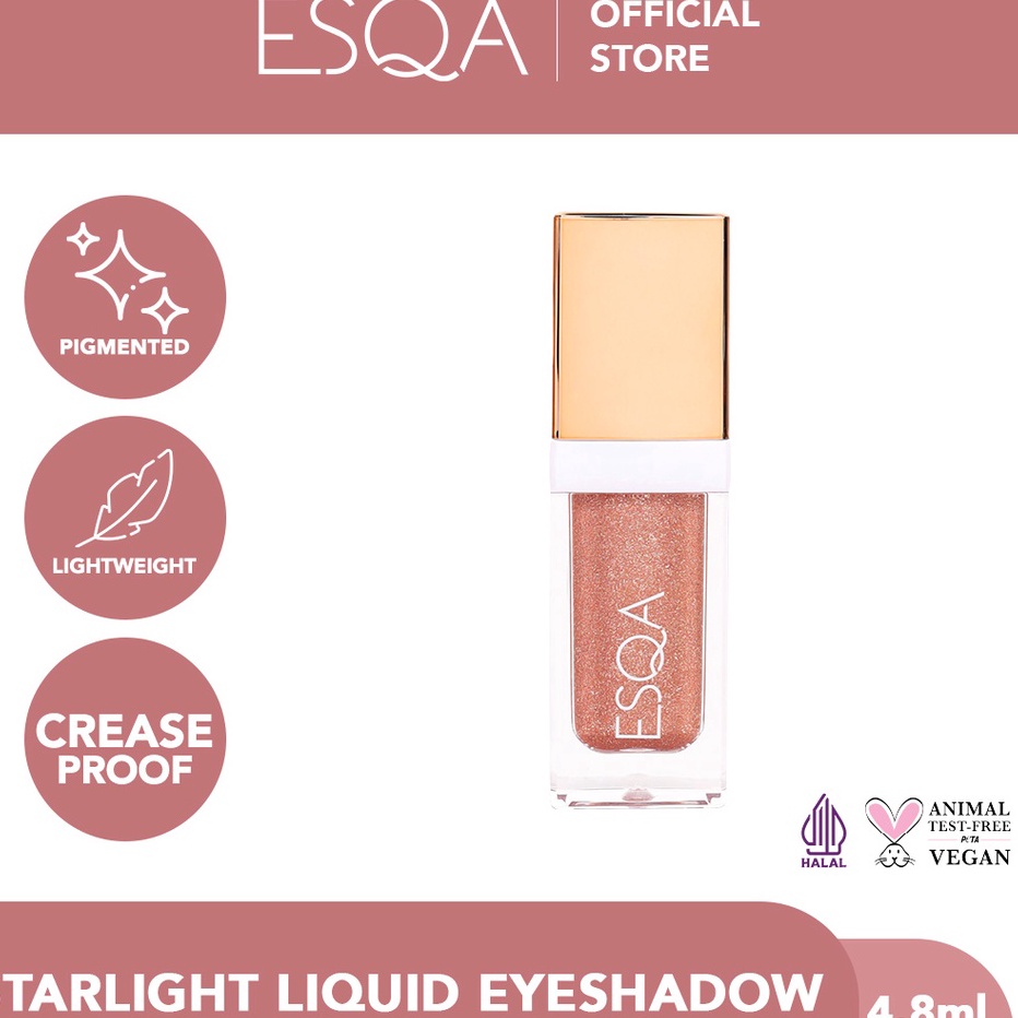 Terkini ESQA Starlight Liquid Eyeshadow - Saturn