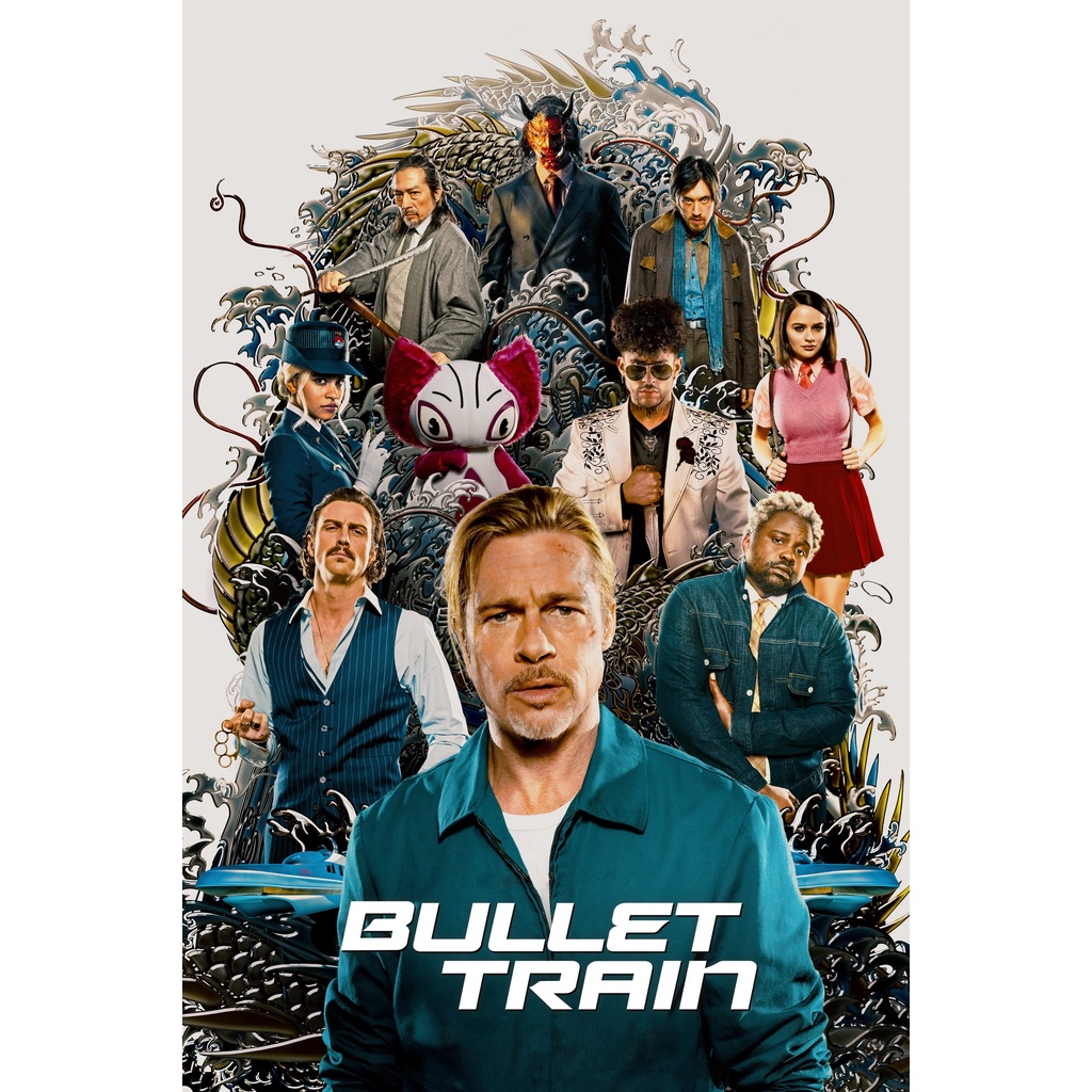 DVD Kaset Bullet Train (2022)