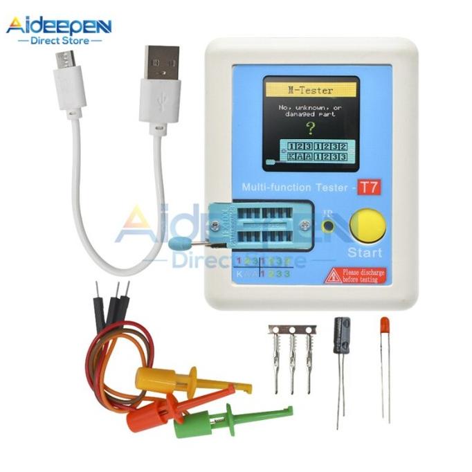 LCR-T7 New Transistor Tester TFT Diode Triode Capacitance Meter LCR