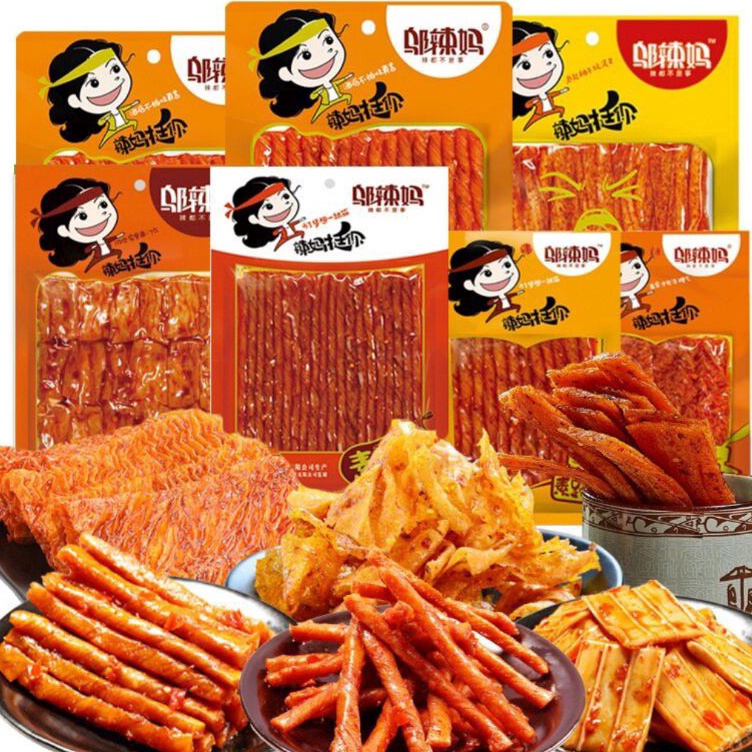

Harga Termurah (HALAL) 邬辣妈 酒鬼豆筋 香辣味 辣条 Wulama Latiao Spicy Tofu
