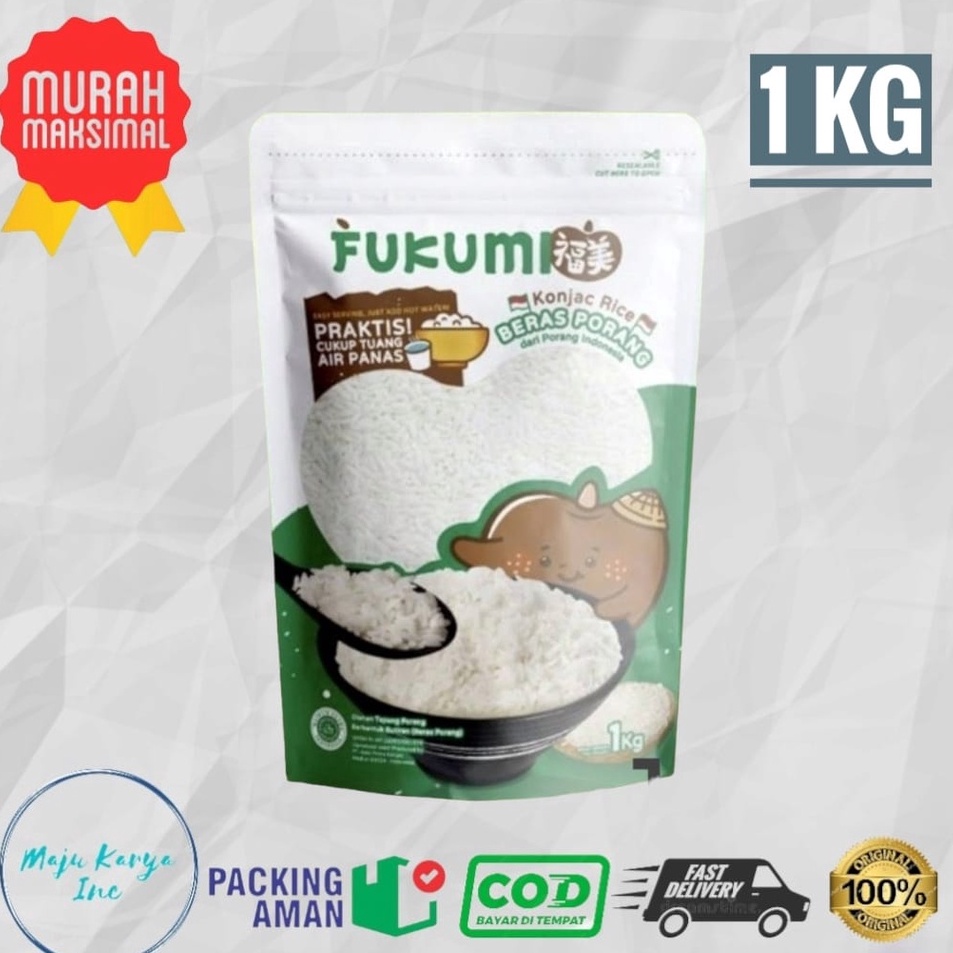 

Bestseller FUKUMI BERAS PORANG POUCH 1KG