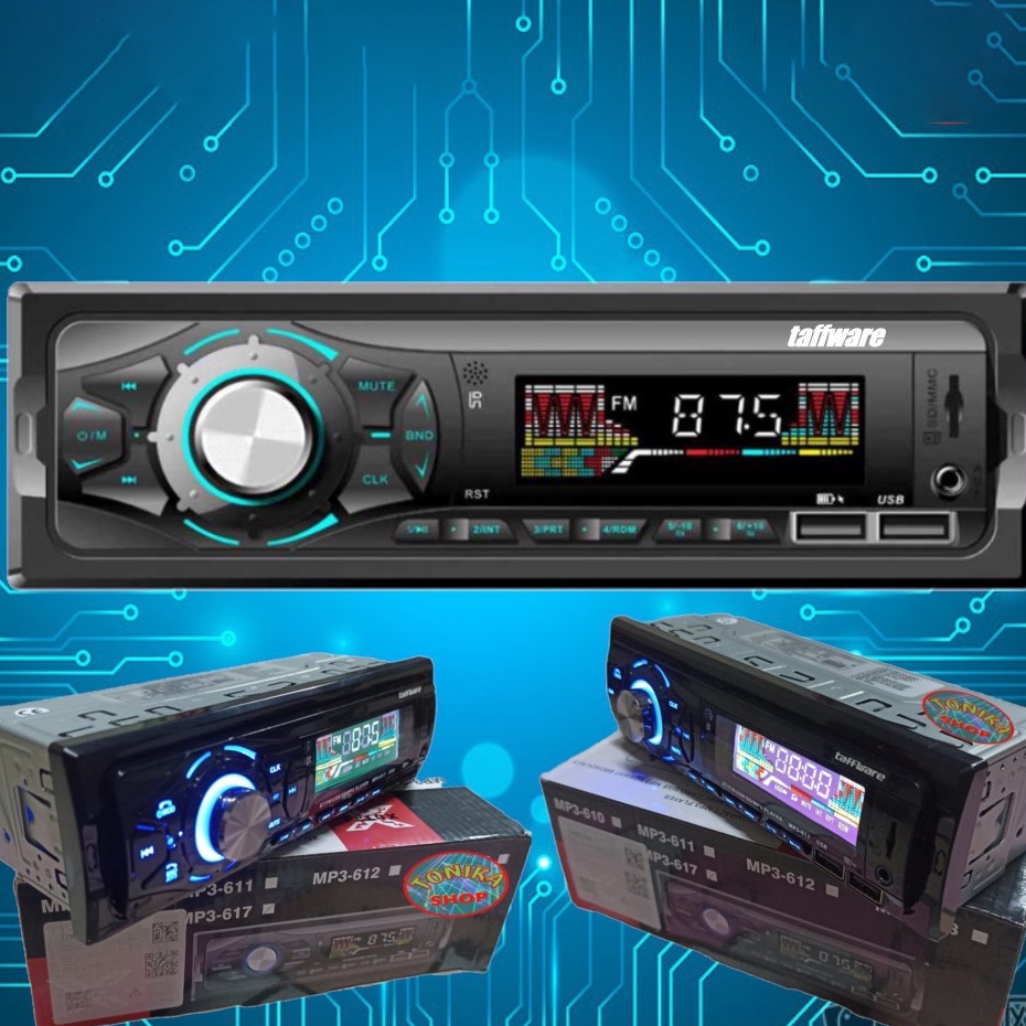 On Trend Tape Mobil tip Audio tipe head unit single din MP3 Player Bluetooth receiver power Radio US
