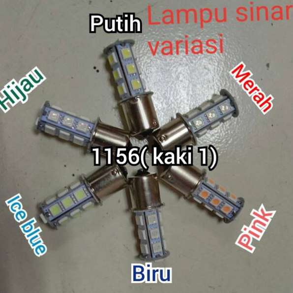 Ready stock 0fK Lampu.sein/mendur 18Led 24volt 5050 kedip ❆ ➳