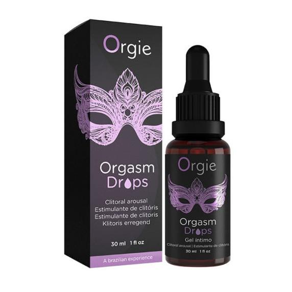 Orgie orgasmic drops gel intimo - intimate orgasmic booster gel