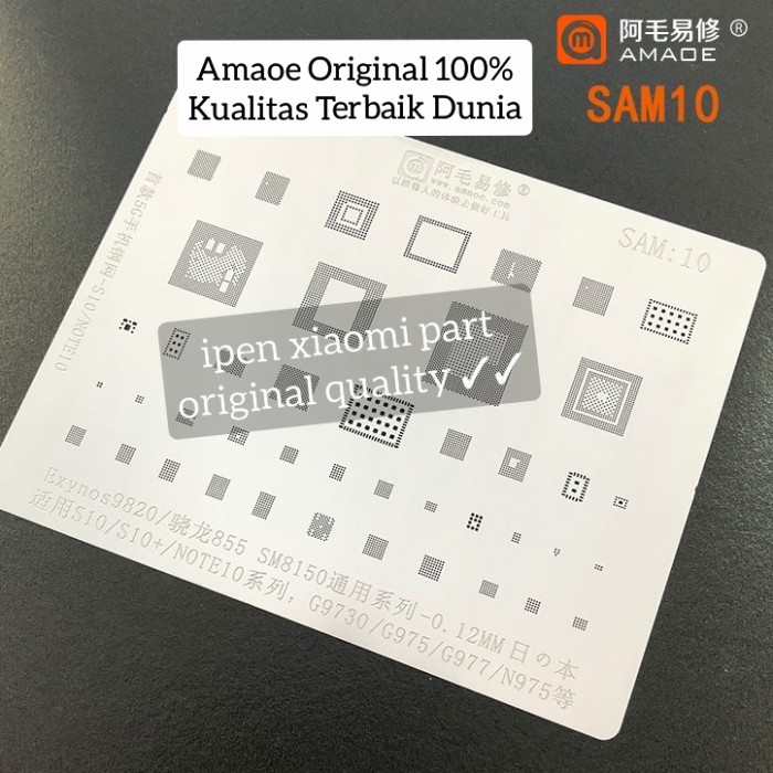 Terlaris Plat Cetakan Exynos9820 Sam 10 Amaoe Original Bga Cpu Samsung