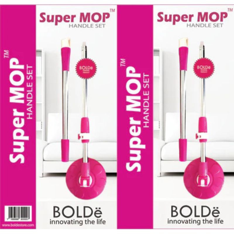 Bolde Refill Handle Set Bolde Mop Gagang Tongkat Sodok Pel Bolde Mop