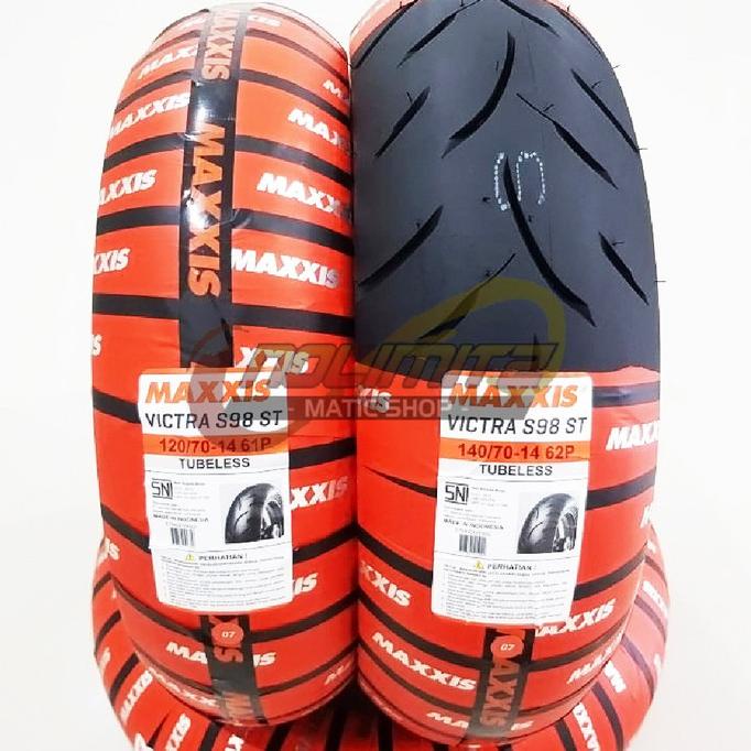Ban Maxxis Victra Depan Belakang 120/70 - 14 & 140/70 - 14 Aerox 155