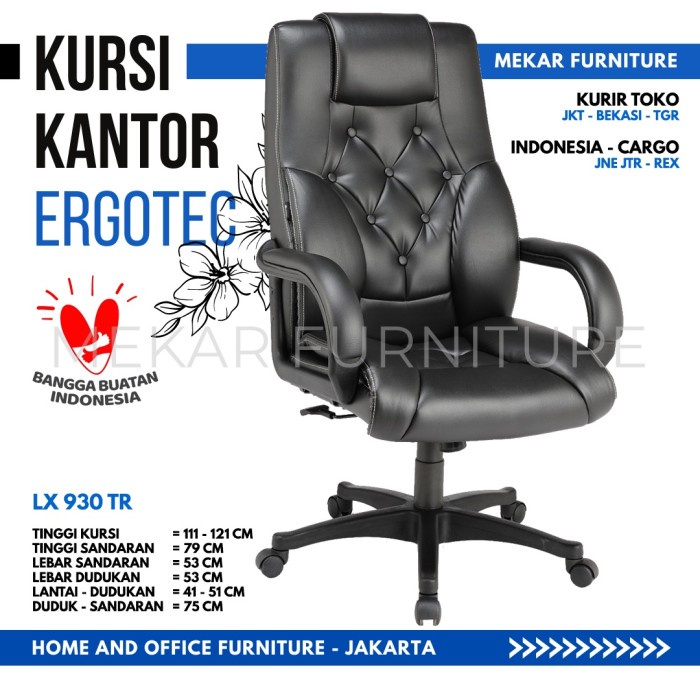 Terlaris Kursi Direktur Ergotec - Lx 930 Tr