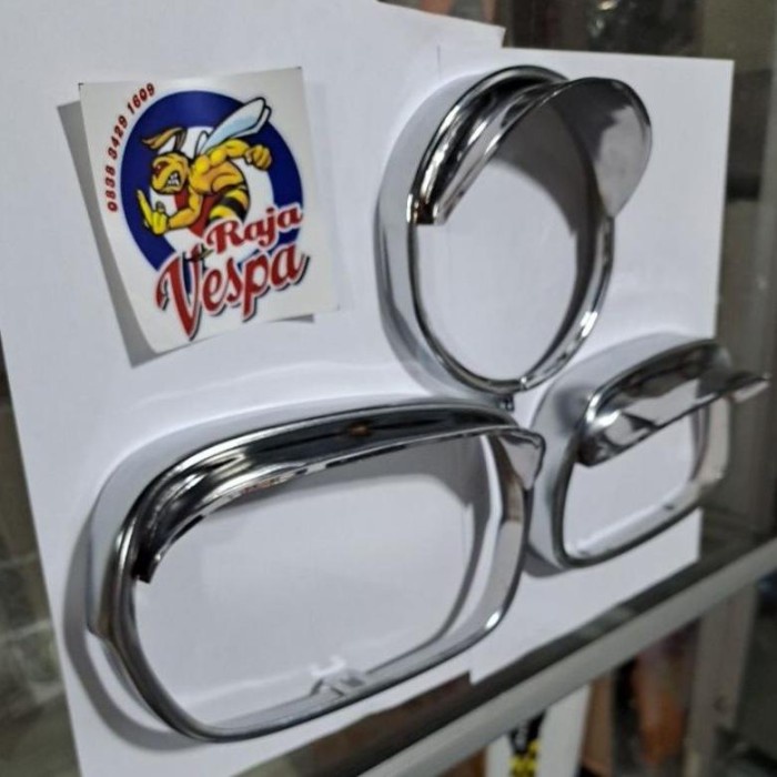 Ring Topi Lampu Vespa Super Bulat , Super Kotak , Px