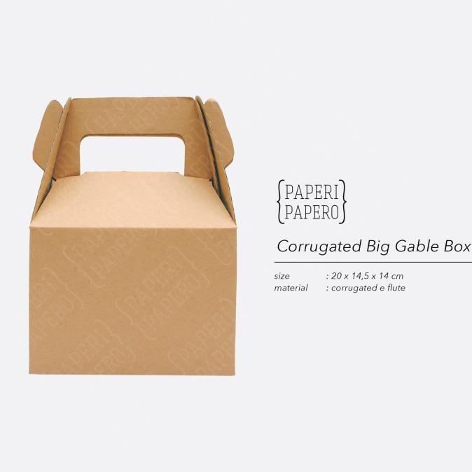 

hanya disini] Corrugated Gable Box - Kotak Kardus Unik