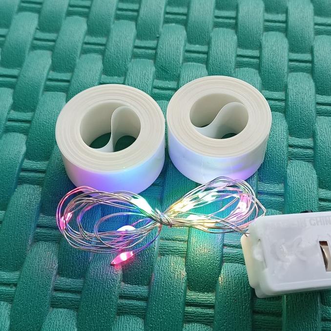 siap kirim] PITA MIKA SENDAREN LAYANGAN GAPANGAN BONUS LAMPU KAWAT 1 METER