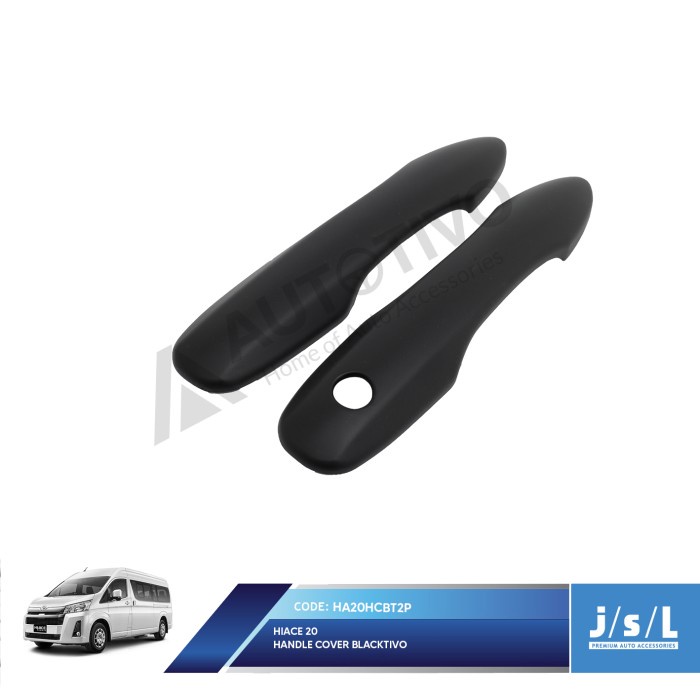 Hiace Handle Cover JSL Pegangan Pintu 2Pcs Blacktivo terpopuler
