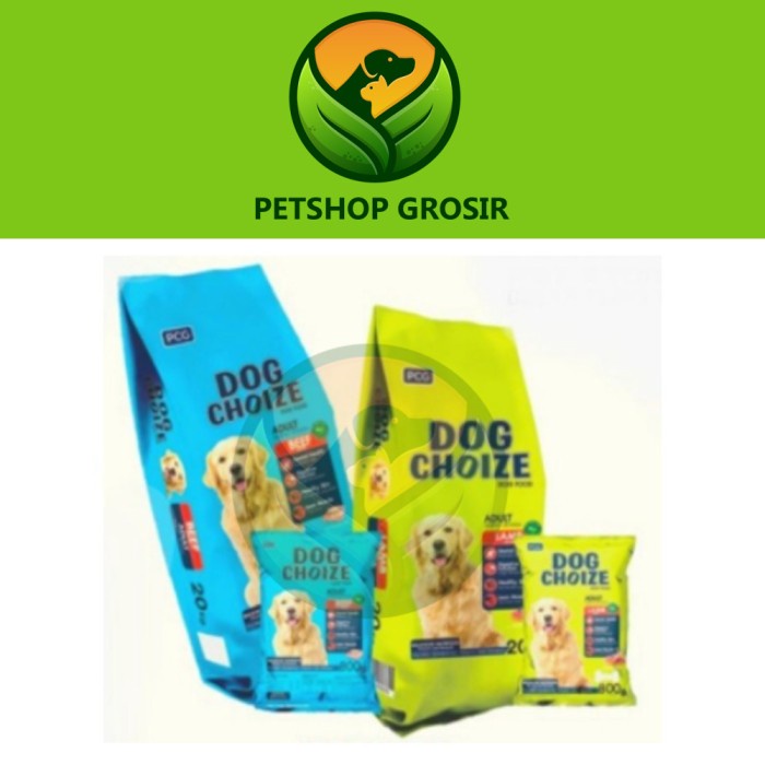 Terlaris Makanan Anjing Dog Choize Beef 20Kg / Dog Choize Lamb 20Kg