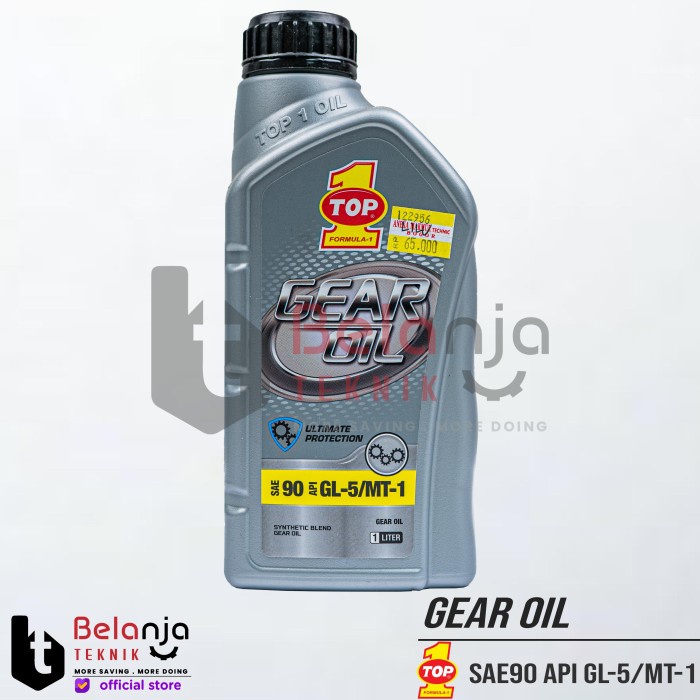 Oil Transmisi Manual Mobil SAE 90 TOP1 - Oli Top One API GL-5/MT-1 keren