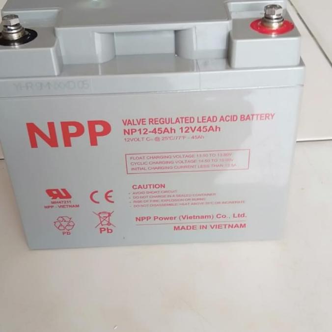 Aki Solar Panel Vrla Gel 12v 45ah Zeus Battery Aki Deep Cycle