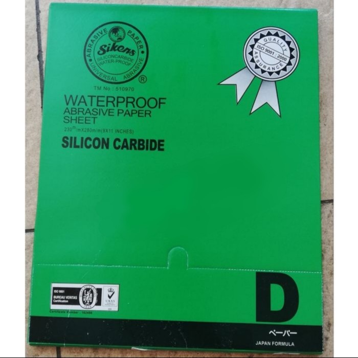 nice Amplas Ducco Waterproof Lembaran Kertas - SIKENS grit 5000 #5000 p5000