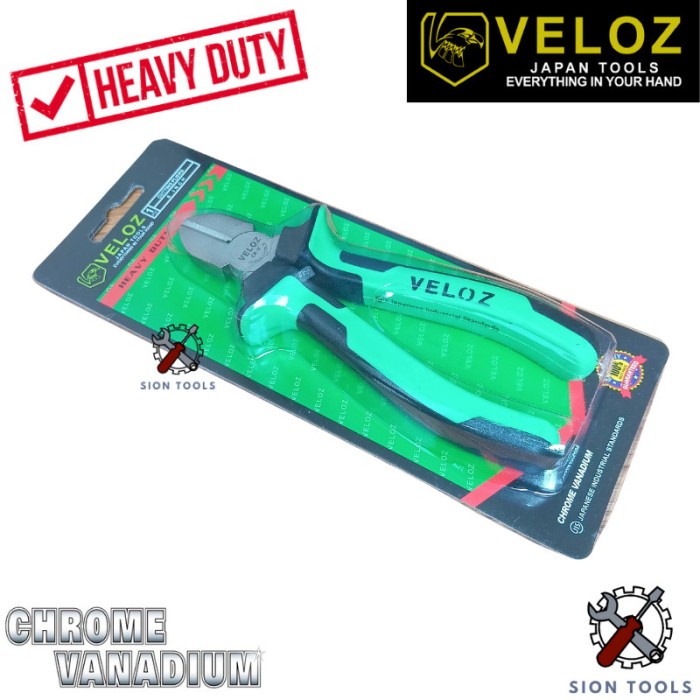 nice VELOZ TANG POTONG HEAVY DUTY 6 8 INCH / DIAGONAL CUT PLIER HEAVY DUTY