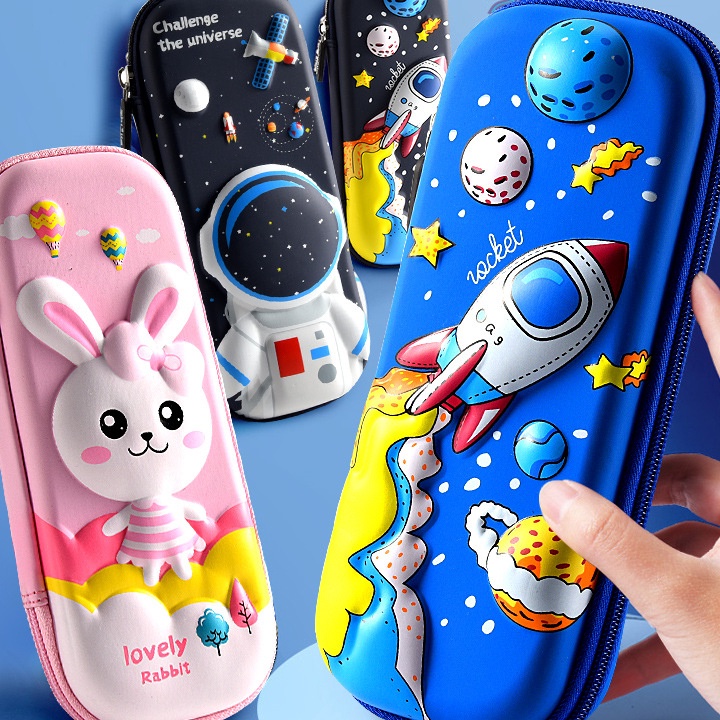 

PVMK6325 ORIGINAL% Kotak Pensil Anak Sekolah TK / SD Bahan EVA Anti Air tempat pencil