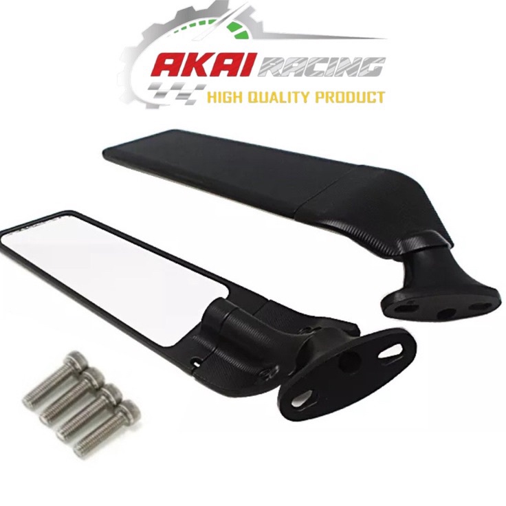 ➤0wb spion winglet spion vering variasi ninja gsx cbr r15 universal spion winglet akai racing ❇ ☆