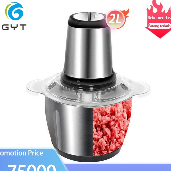 GYLF1418 Terbaru  GYT Blender Kapsul 2 Liter Stainless steel penggiling daging