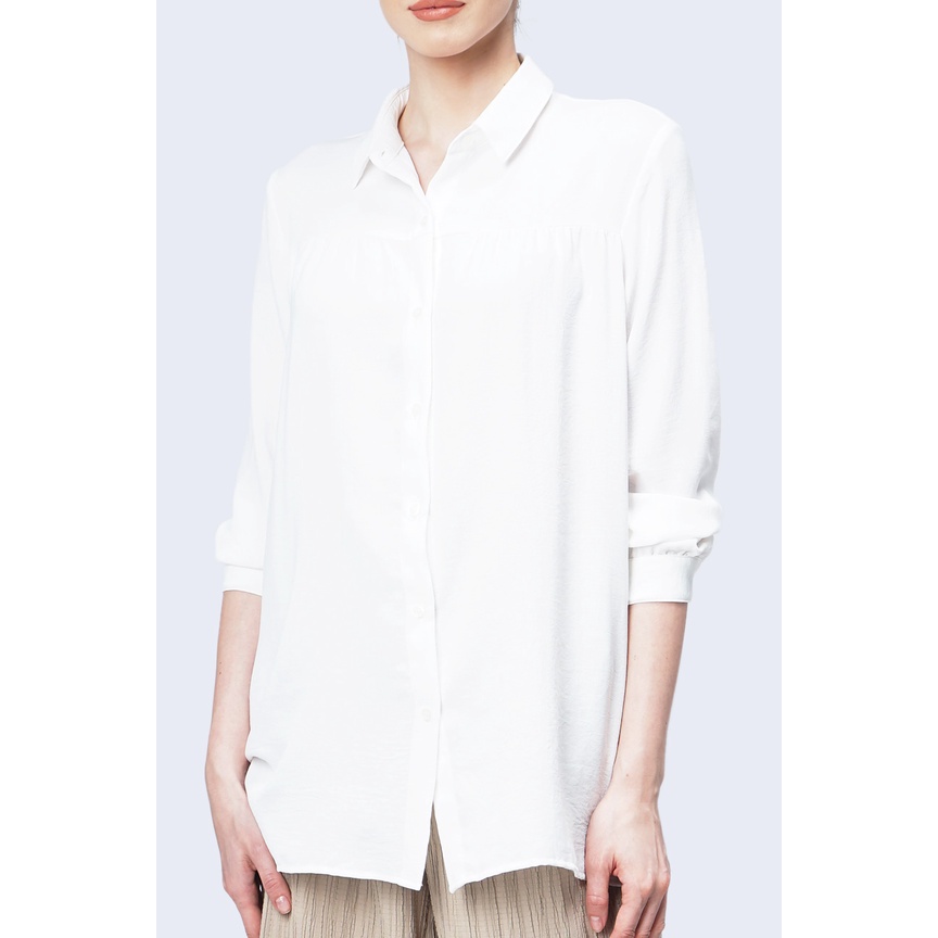 BodyTalk Kemeja Wanita Aurynn Offwhite 24524T8OW