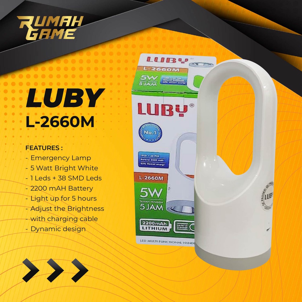 Senter Emergency Luby 2660 5 Watt L-2660M