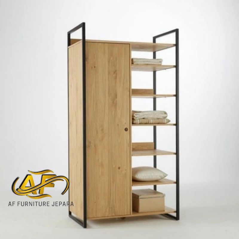 lemari industrial minimalis/lemari pakaian moderen