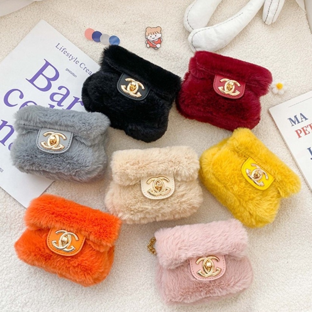 Tas Selempang Anak Wanita/ Fashion CC Bulu