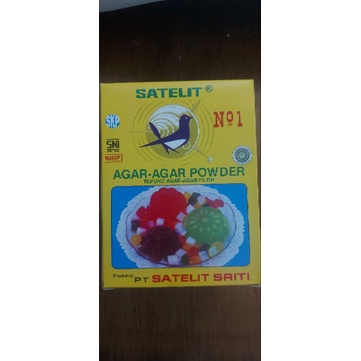 

SATELIT SRITI TEPUNG AGAR-AGAR PUTIH