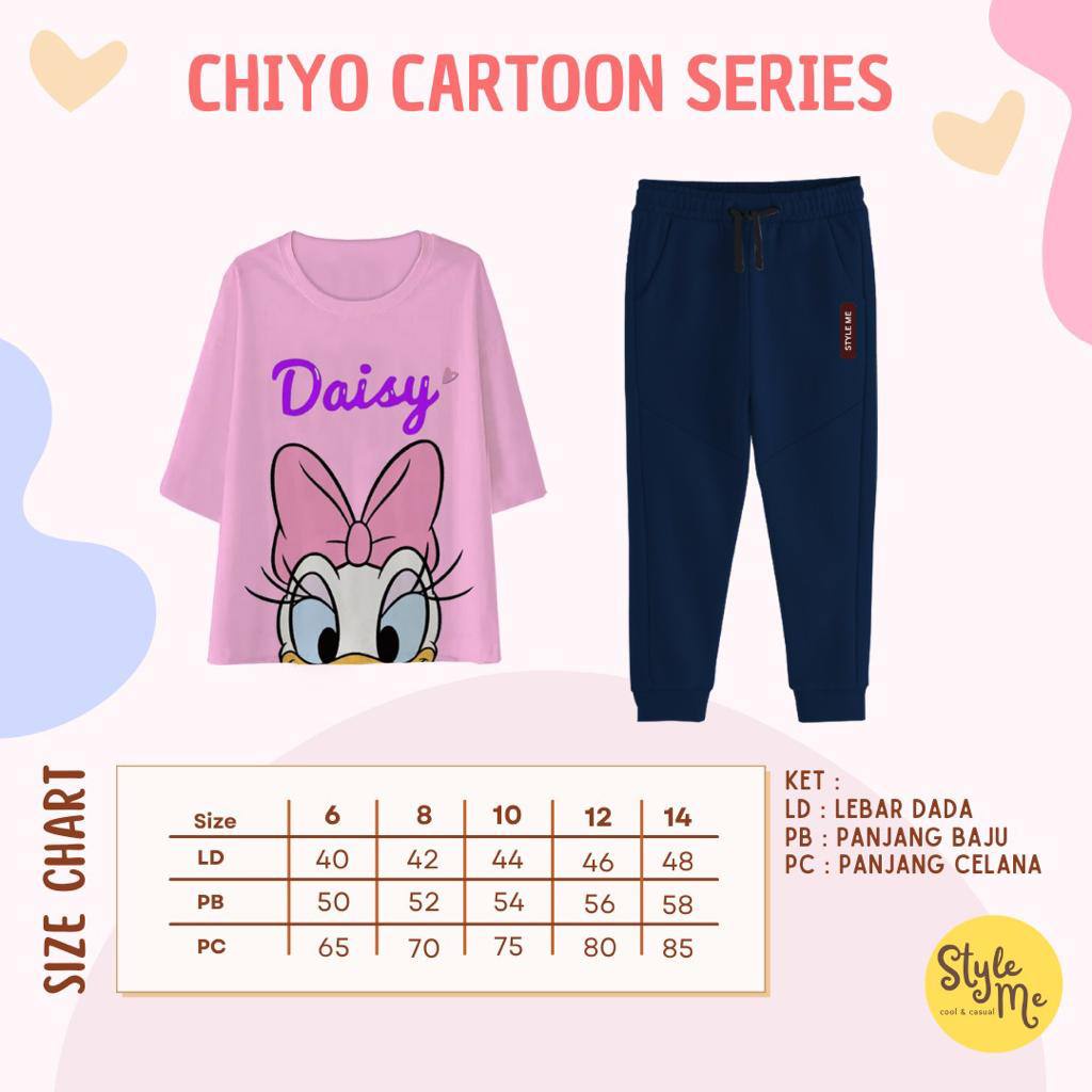 Setelan anak Chiyo Cartoon Series by Style Me