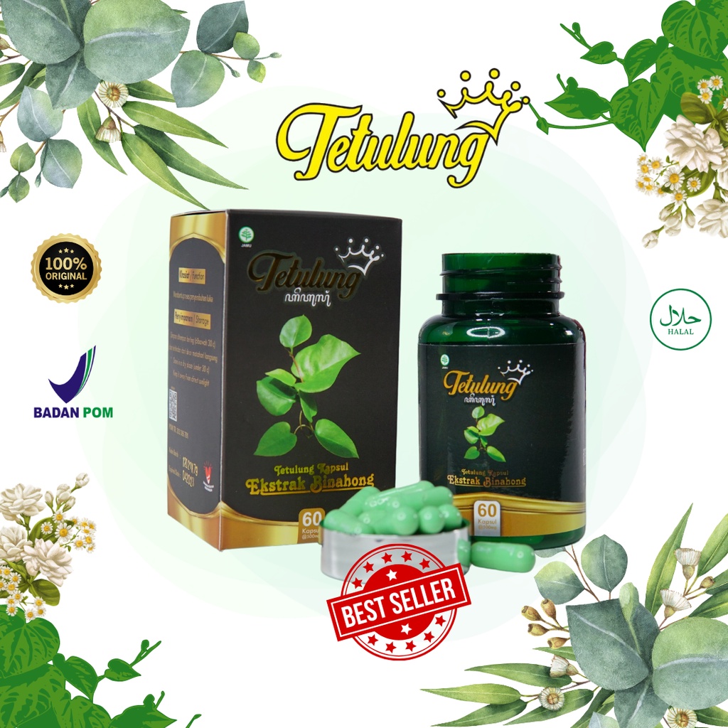 Tetulung Ekstrak Binahong Kapsul-Obat Gatal Paling Ampuh Untuk Kulit-Untuk Luka Dan Gatal