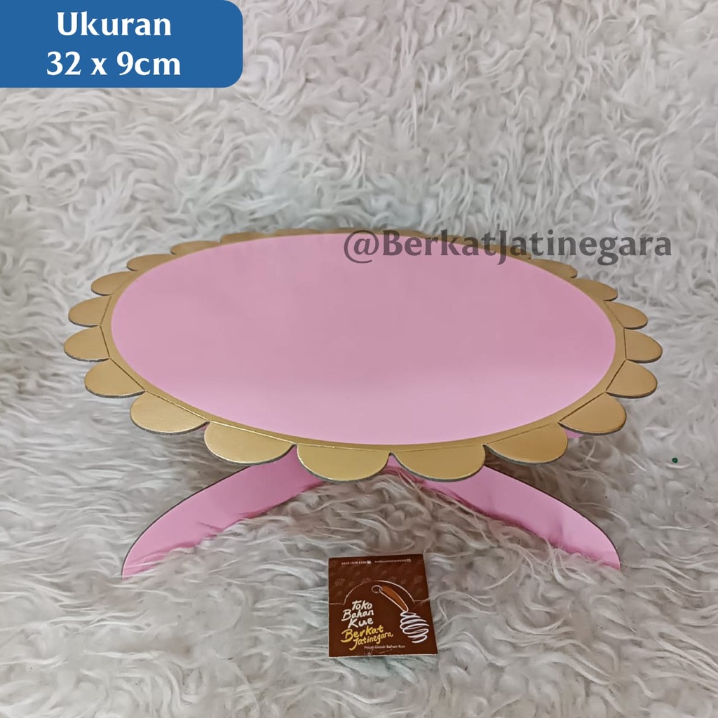 CAKE STAND 1 SUSUN / STANDING PAPER CUP CAKE