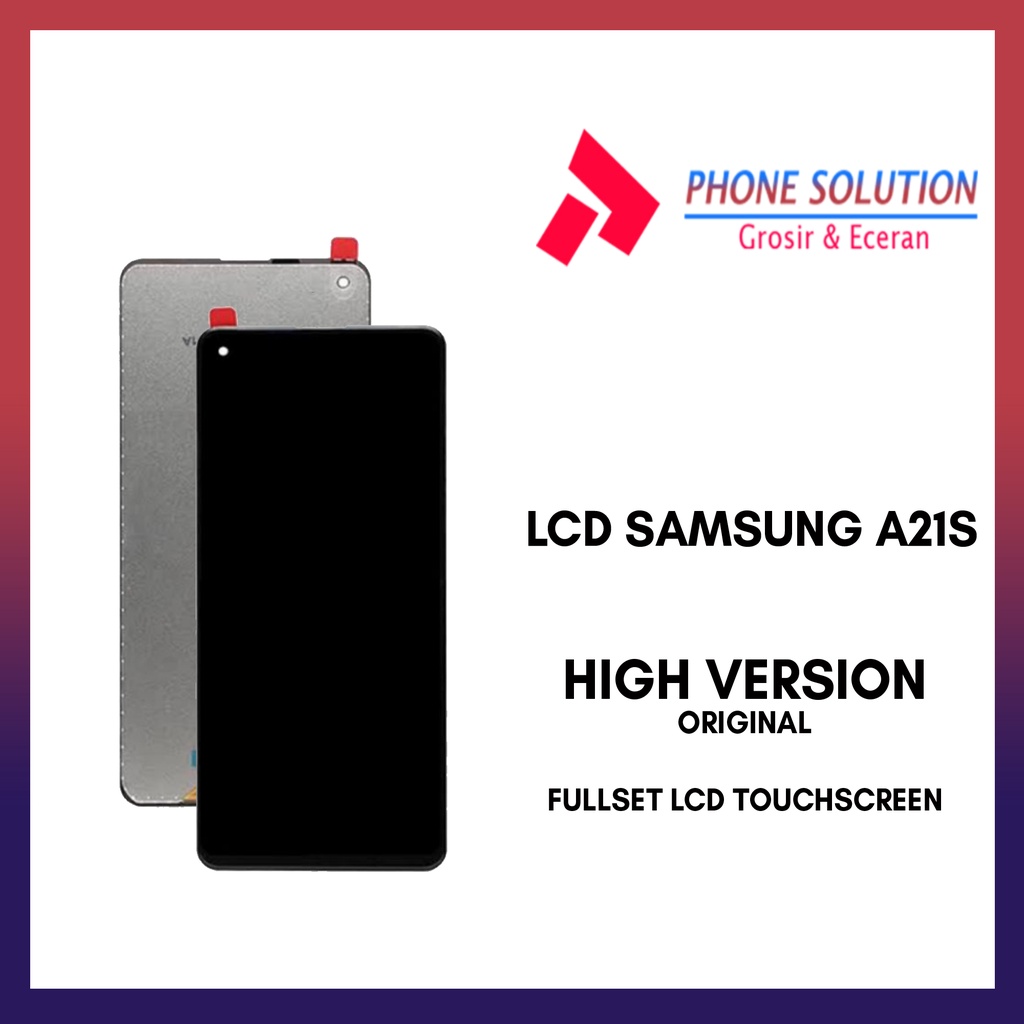 LCD Samsung A21s 100% Original OEM Small Fullset Touchscreen // Supplier LCD Samsung - Garansi 1 Bulan