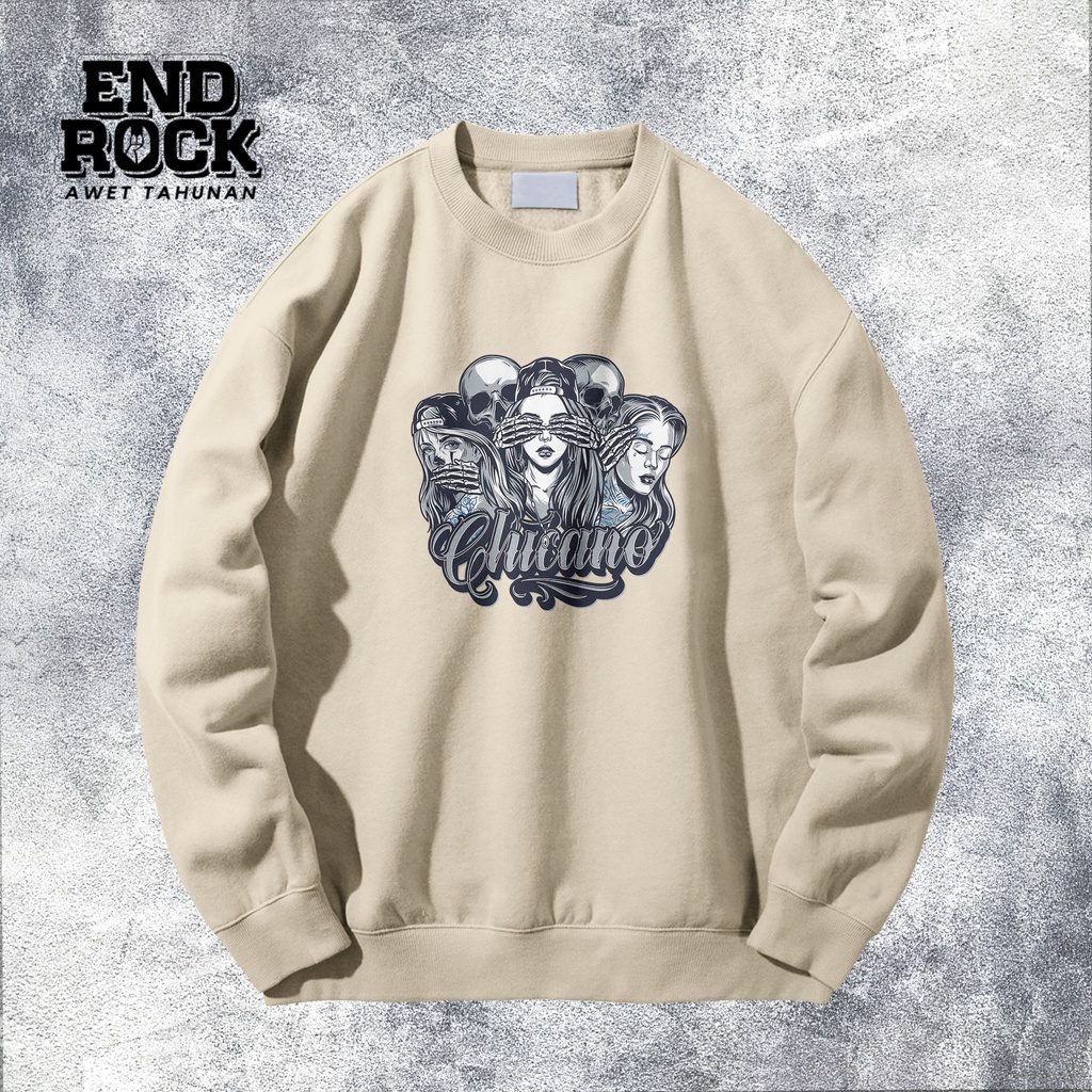 Crewneck Exclusive Original Endrock Tema Chicano DTFS117