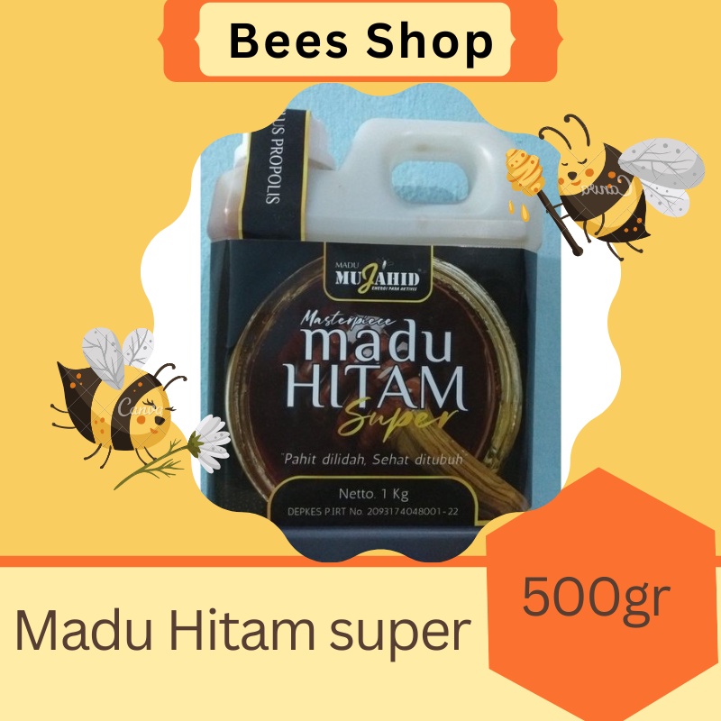 

Madu Hitam Super 500 gram Mujahid | Madu Hitam Pahit Berkualitas