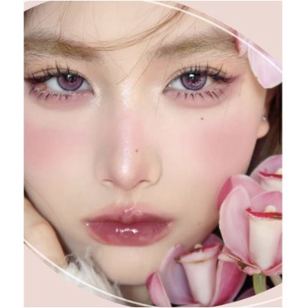 Blush On Matte Shimmer Cheek Make Up Hisyi / Blusher Pemerah Pipi Soft Pigment