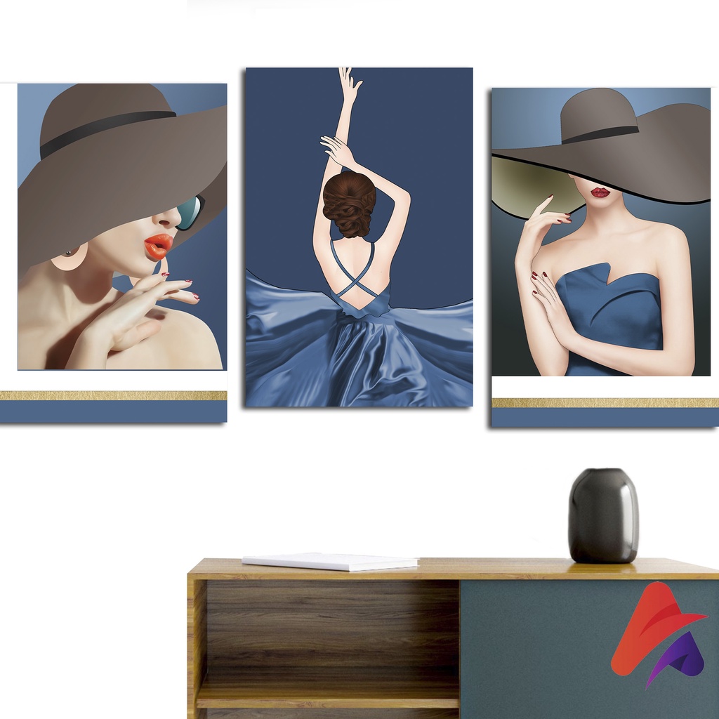 HIASAN DINDING AESTHETIC SEAMLESS (20X30CM) WALL DECOR PAJANGAN DINDING POSTER KAYU RUANGAN AESTHETIC KAMAR