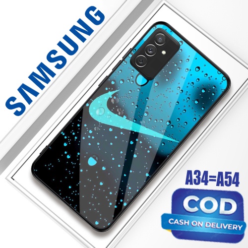 [GC11] Softcase Glass Kaca terbaru For  Samsung Galaxy  A34 5G - A54 5G 2023  [CAMERA PROTECT] Terbaru trendy  - kesing hp samsung A34 - softcase samsung  A54 - softcase hp samsung A34- silikon samsung  A54 - kesing hp murah - kesing hp samsung - case