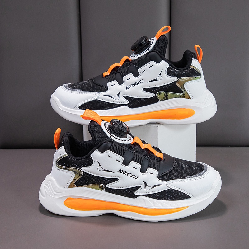 kid's Colored Line Sports Shoes Sepatu Anak 5305 (26 - 36)