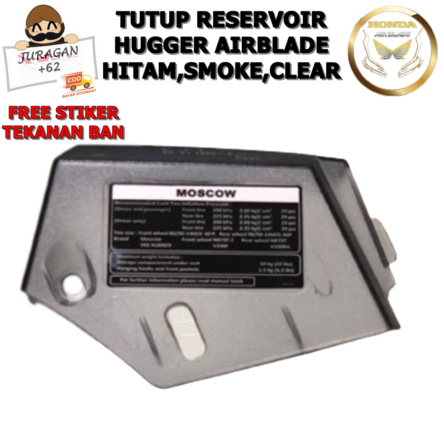 TUTUP RESERVOIR HUGGER AIRBLADE VARIO 125 150 160 ISS ABS CBS THAILAND