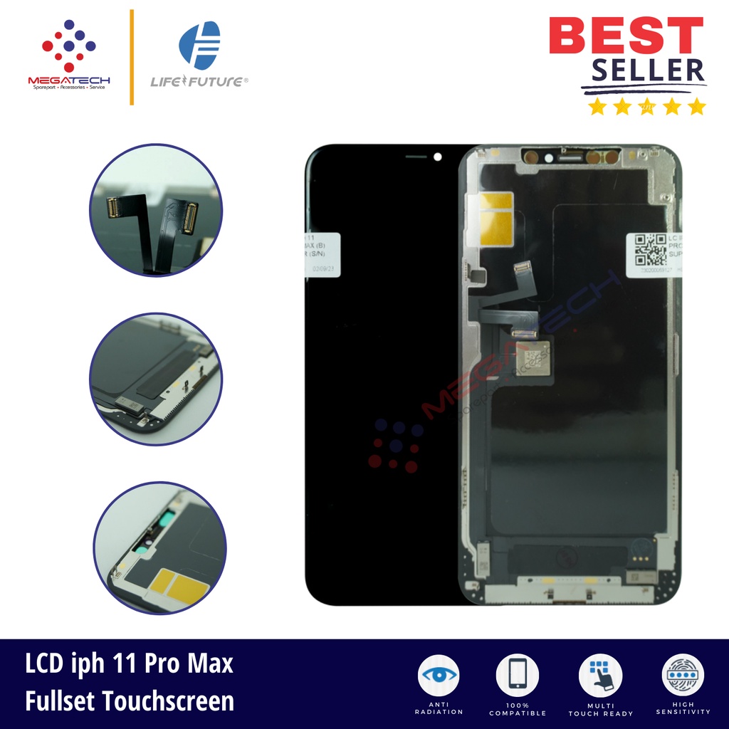 LCD Iph*ne 11 Pro Max Fullset Touchscreen