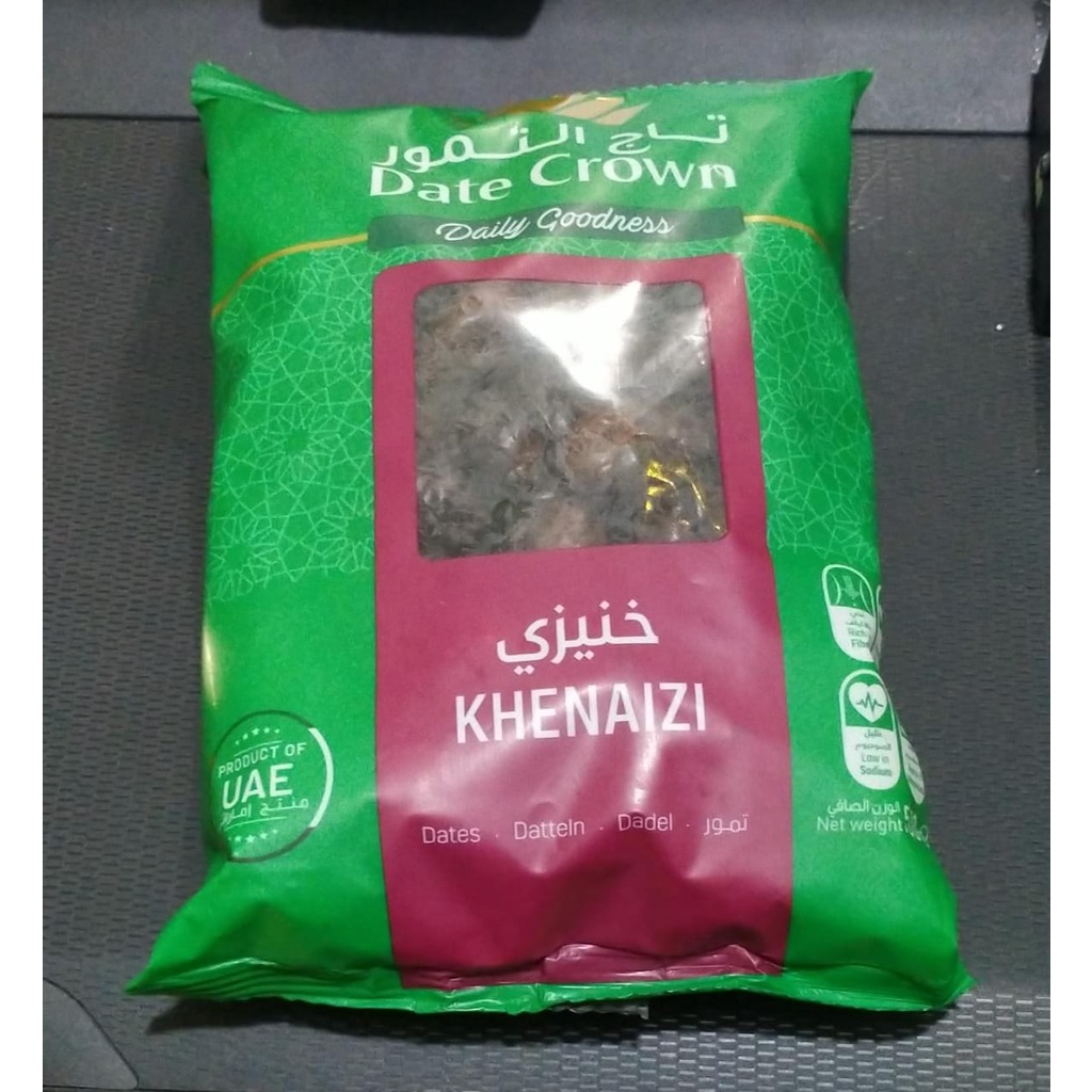 

Kurma Date Crown Khenaizi 500gr KEMASAN BARU