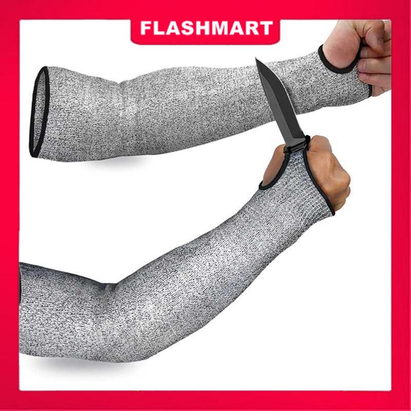 Murah Lebay Flashmart Sarung Lengan Anti Pisau Arm Cut Resistant 2PCS - FG1701